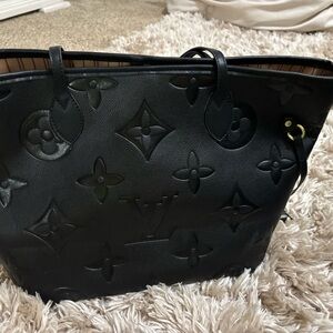 Black Designer Tote Bag